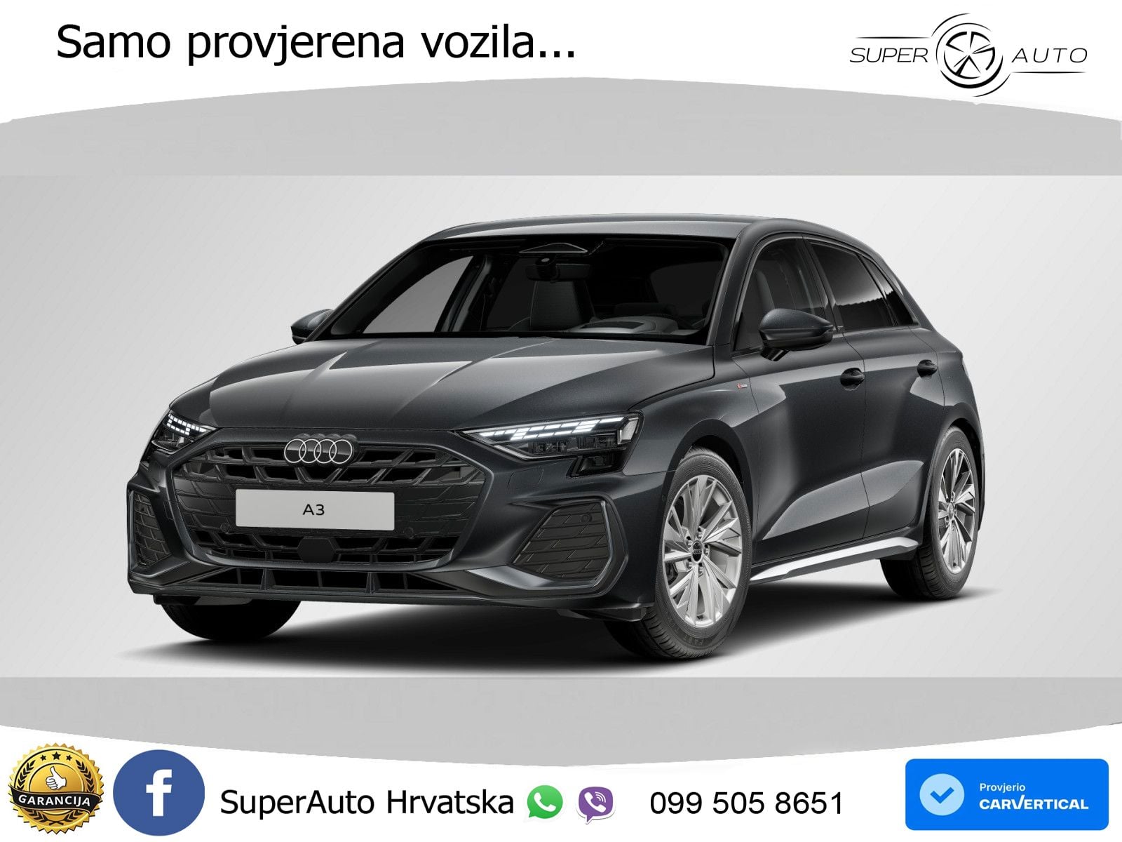 Audi A3 35 TFSI (150 KS) S tronic S line LED+GR SJED+ACC