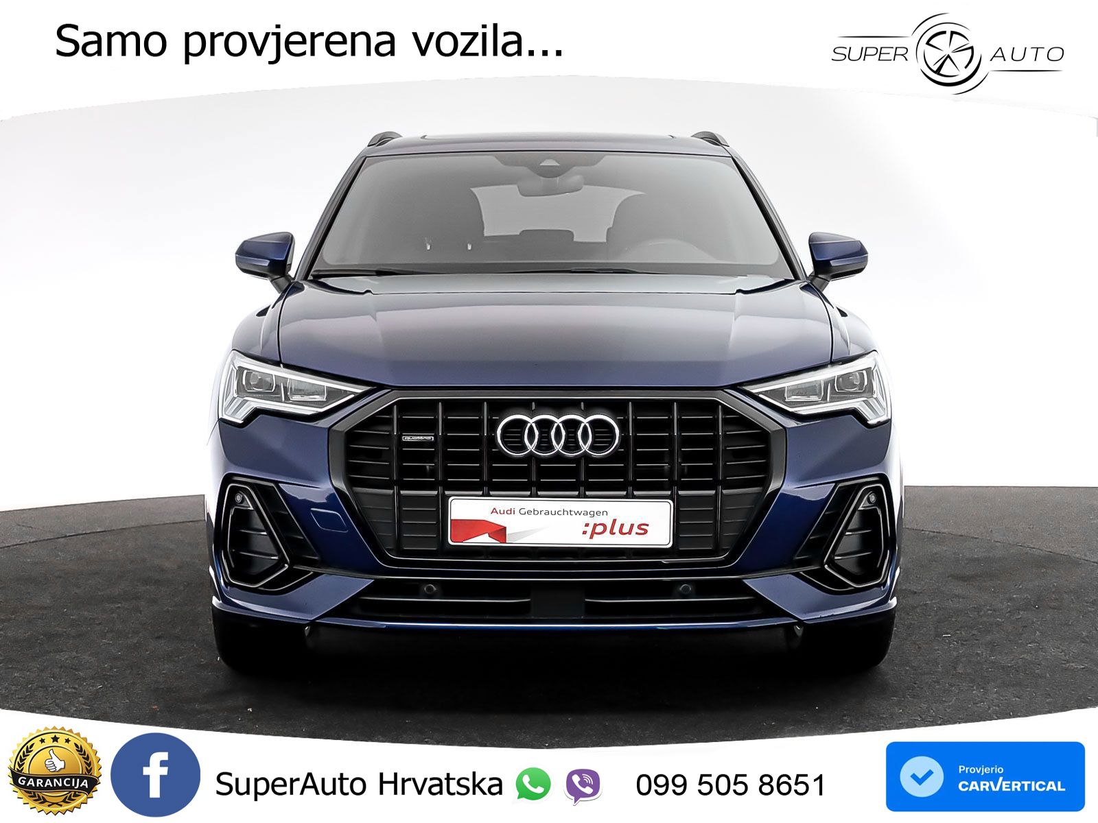 Audi Q3 40 TFSI (190 KS) quattro S tronic S line LED+GR SJED+ACC