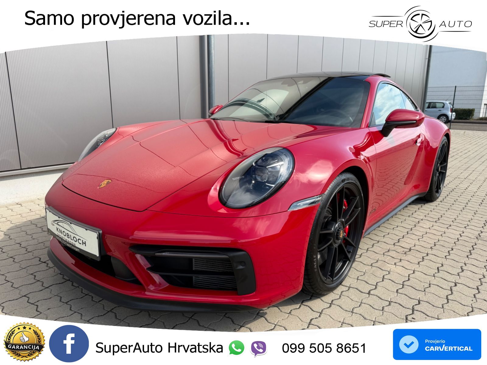 Porsche 911 Carrera 4 GTS 3.0 (480 KS) PDK LED+GR SJED+ACC