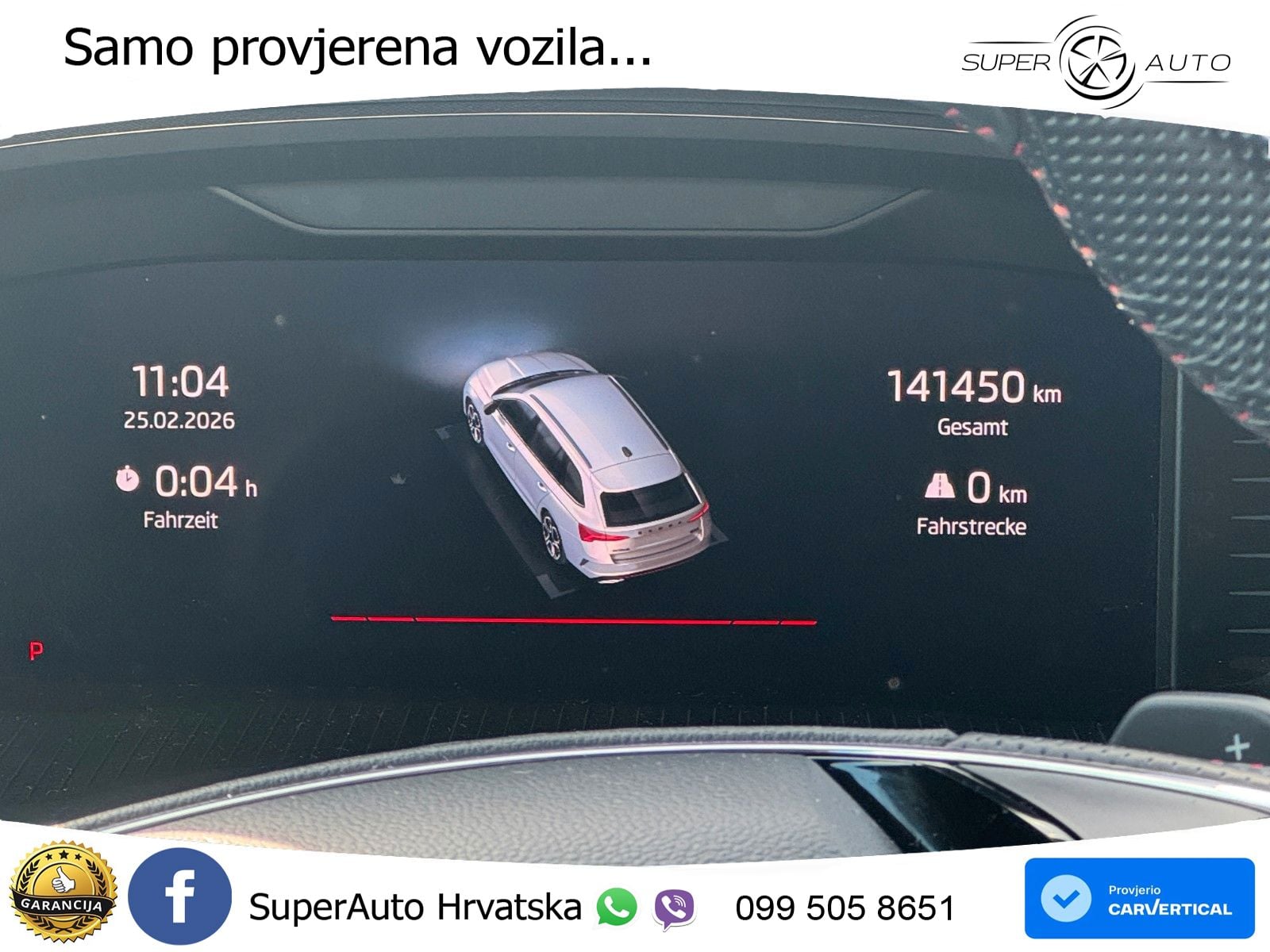 Škoda Octavia Combi RS 2.0 TDI (200 KS) DSG