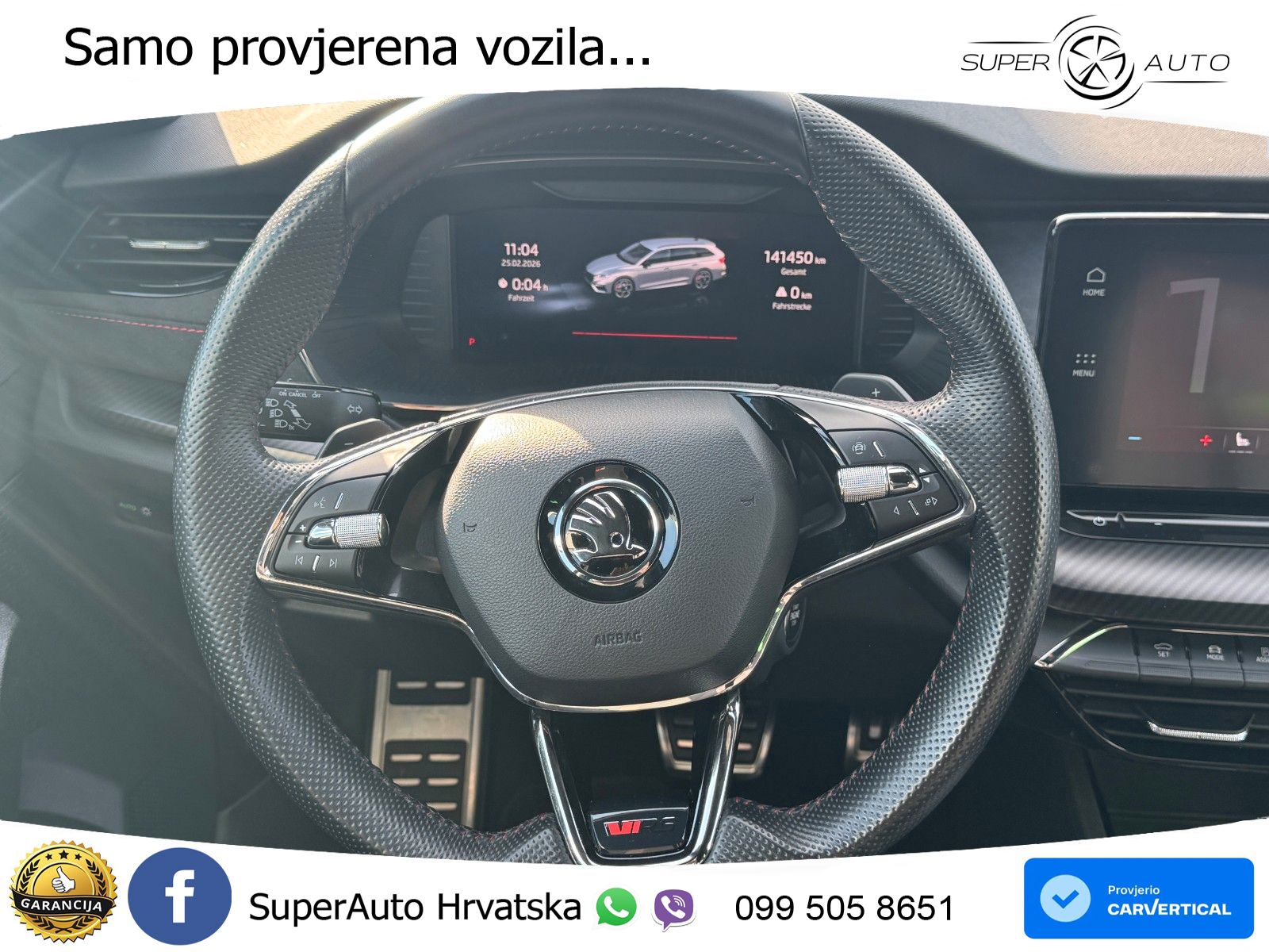 Škoda Octavia Combi RS 2.0 TDI (200 KS) DSG