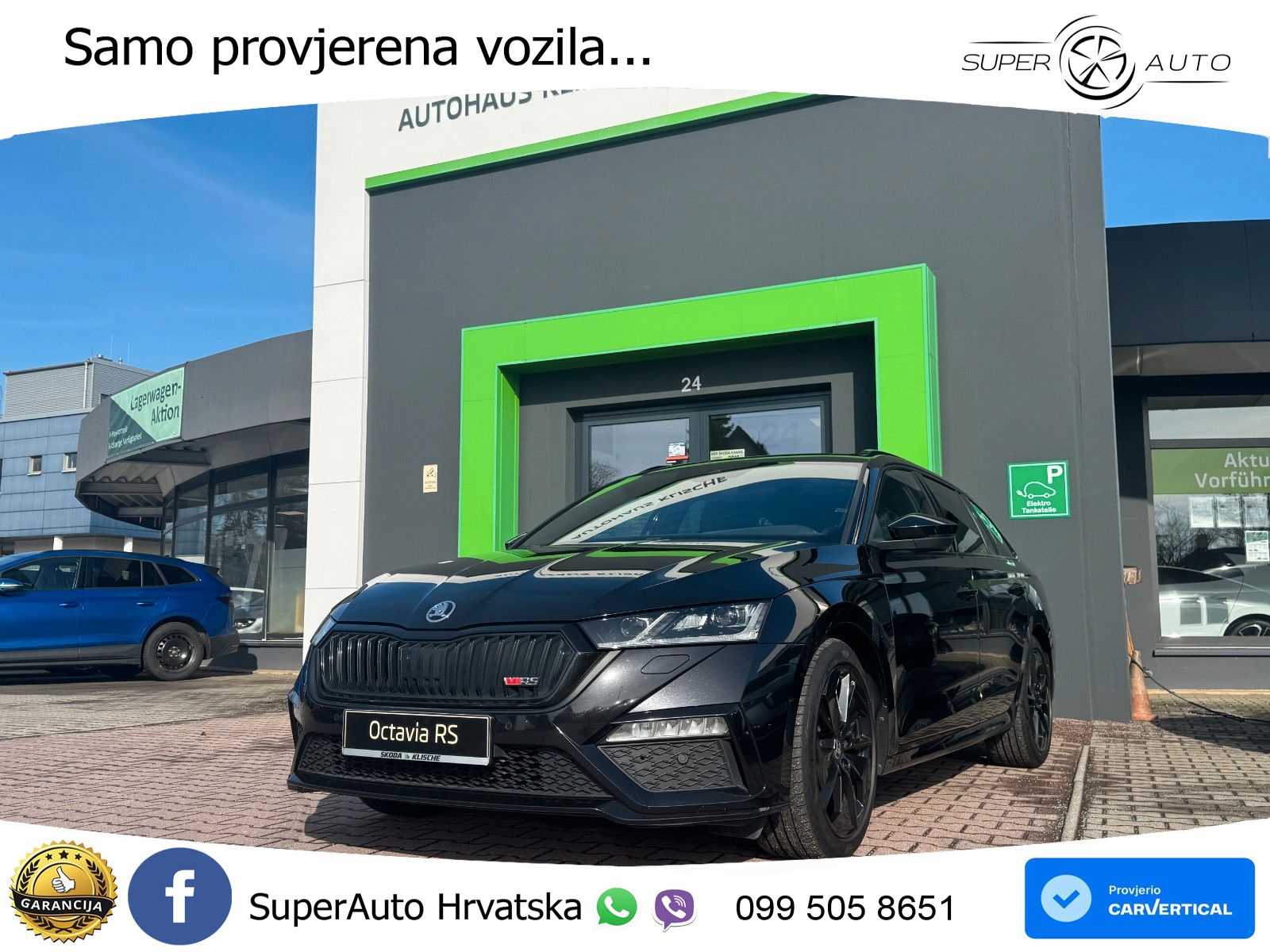 Škoda Octavia Combi RS 2.0 TDI (200 KS) DSG