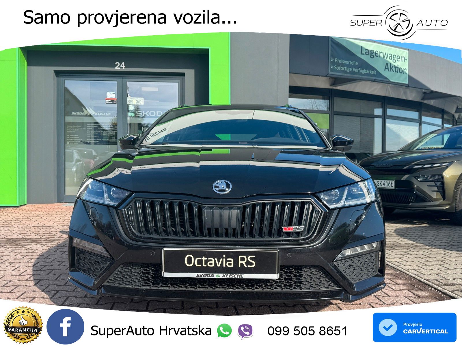 Škoda Octavia Combi RS 2.0 TDI (200 KS) DSG