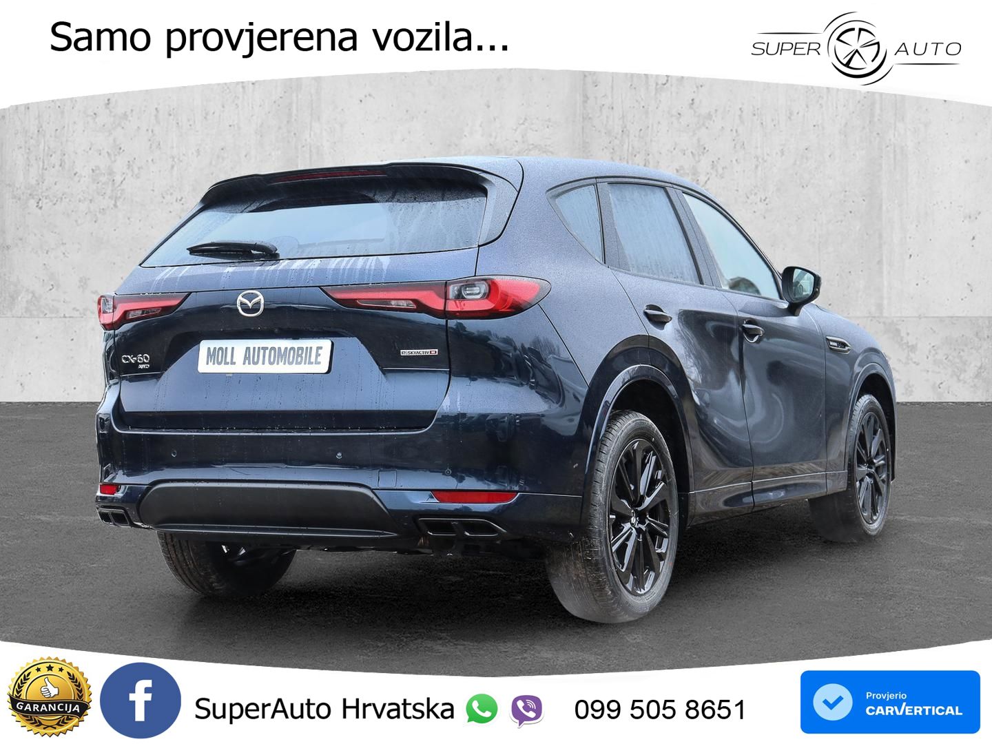 Mazda CX-60 3.3 e-Skyactiv D (254 KS) AWD Automatic LED+GR SJED+ACC