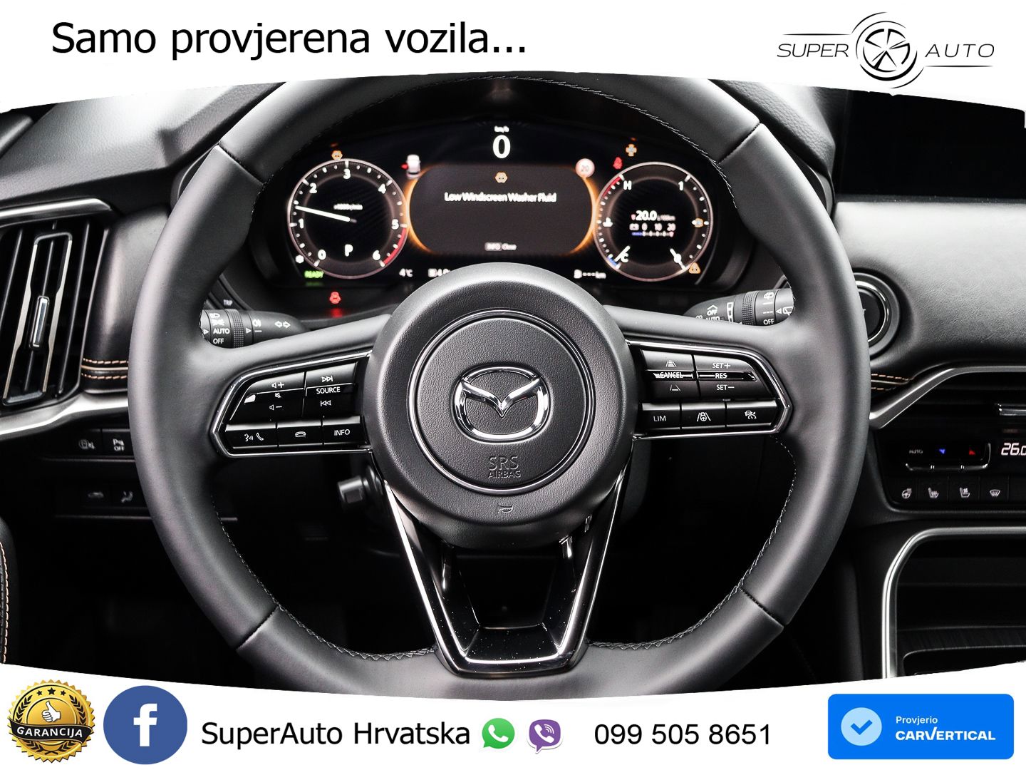 Mazda CX-60 3.3 e-Skyactiv D (254 KS) AWD Automatic LED+GR SJED+ACC