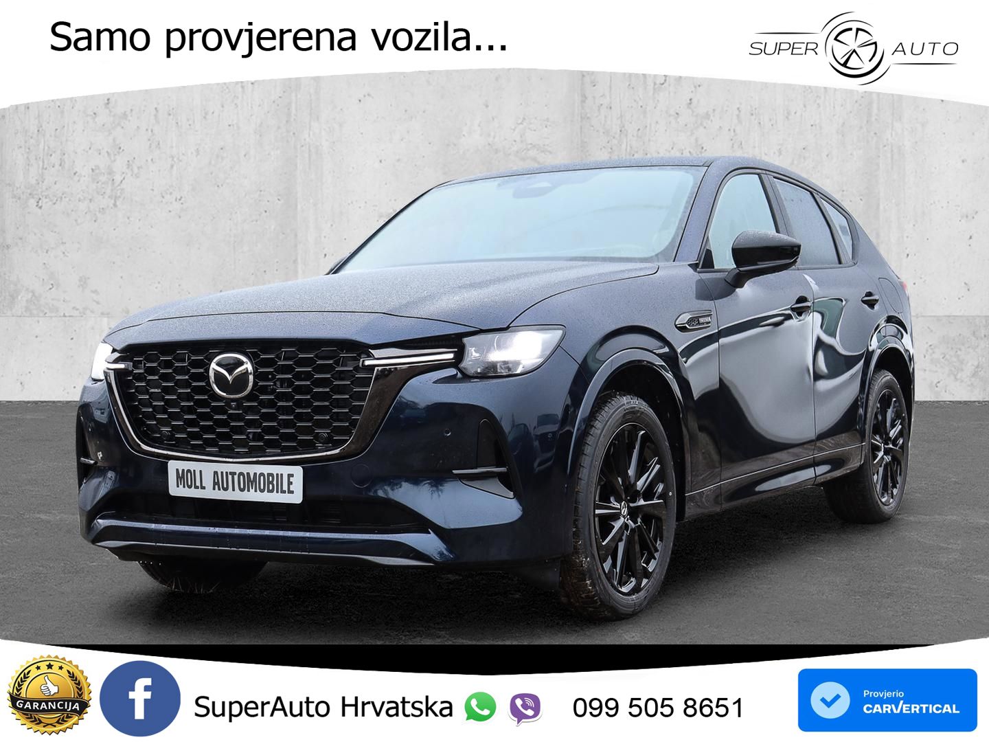Mazda CX-60 3.3 e-Skyactiv D (254 KS) AWD Automatic LED+GR SJED+ACC
