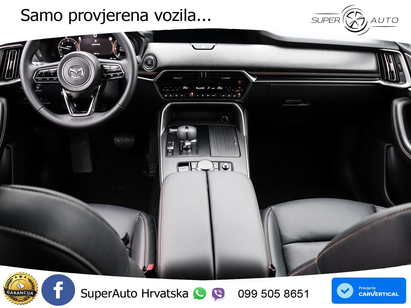 Mazda CX-60 3.3 e-Skyactiv D (254 KS) AWD Automatic LED+GR SJED+ACC