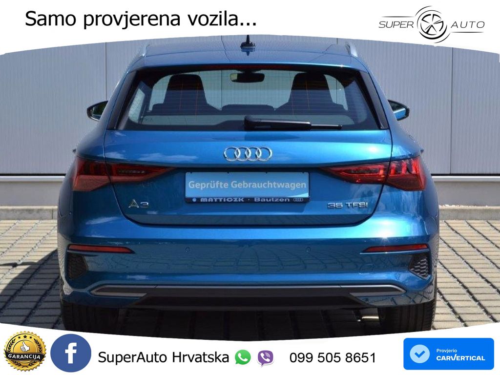 Audi A3 35 TFSI (150 KS) S tronic LED+GR SJED+ACC