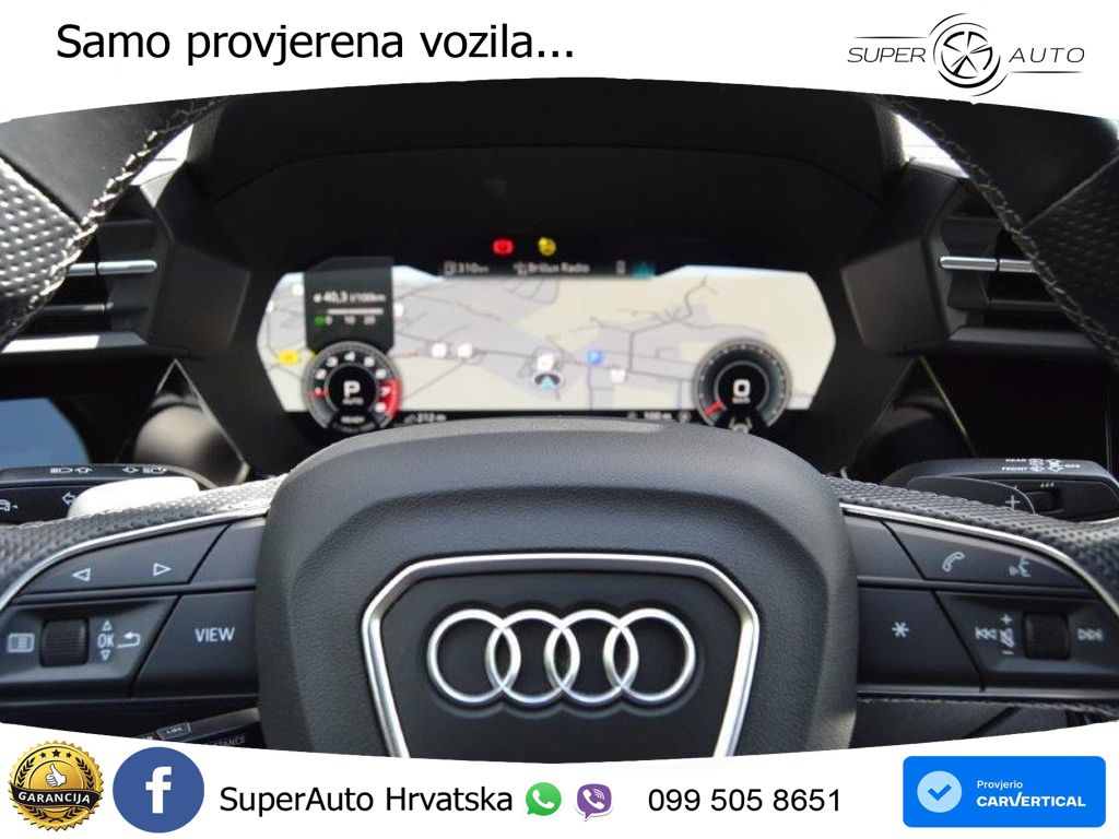 Audi A3 35 TFSI (150 KS) S tronic LED+GR SJED+ACC
