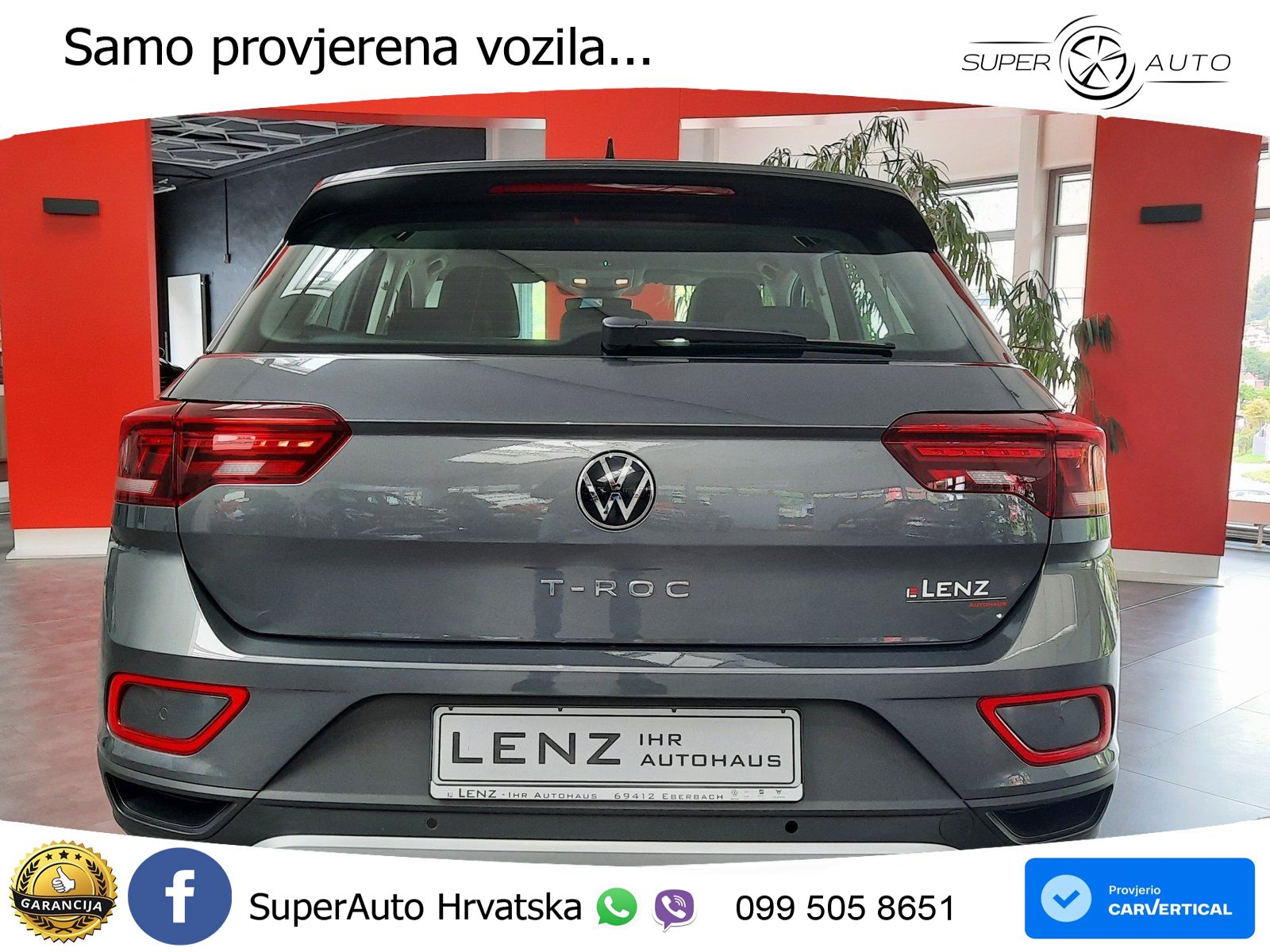 Volkswagen T-Roc I 1.5 TSI (150 KS) DSG LED+GR SJED+ACC