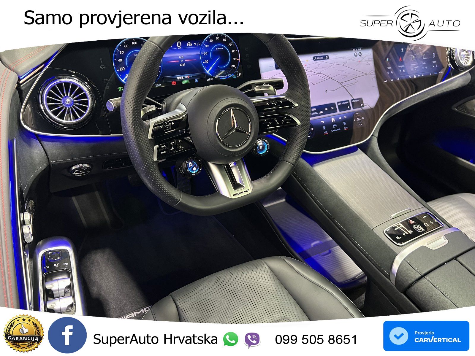 Mercedes EQE AMG 43 100 kWh (476 KS) 4MATIC ACC+HEAD+4xGR SJED+360+PANO