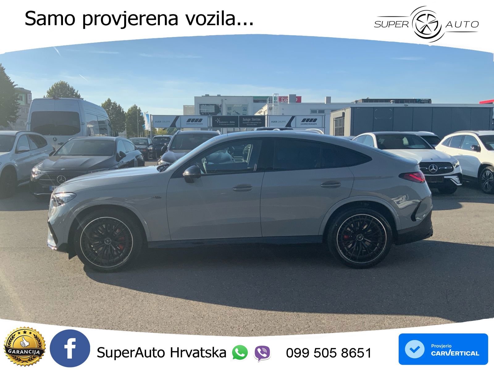 Mercedes GLC Coupe AMG 53 (449 KS) 4MATIC+ AMG SPEEDSHIFT TCT 9G ACC+GR SJED+360+PANO