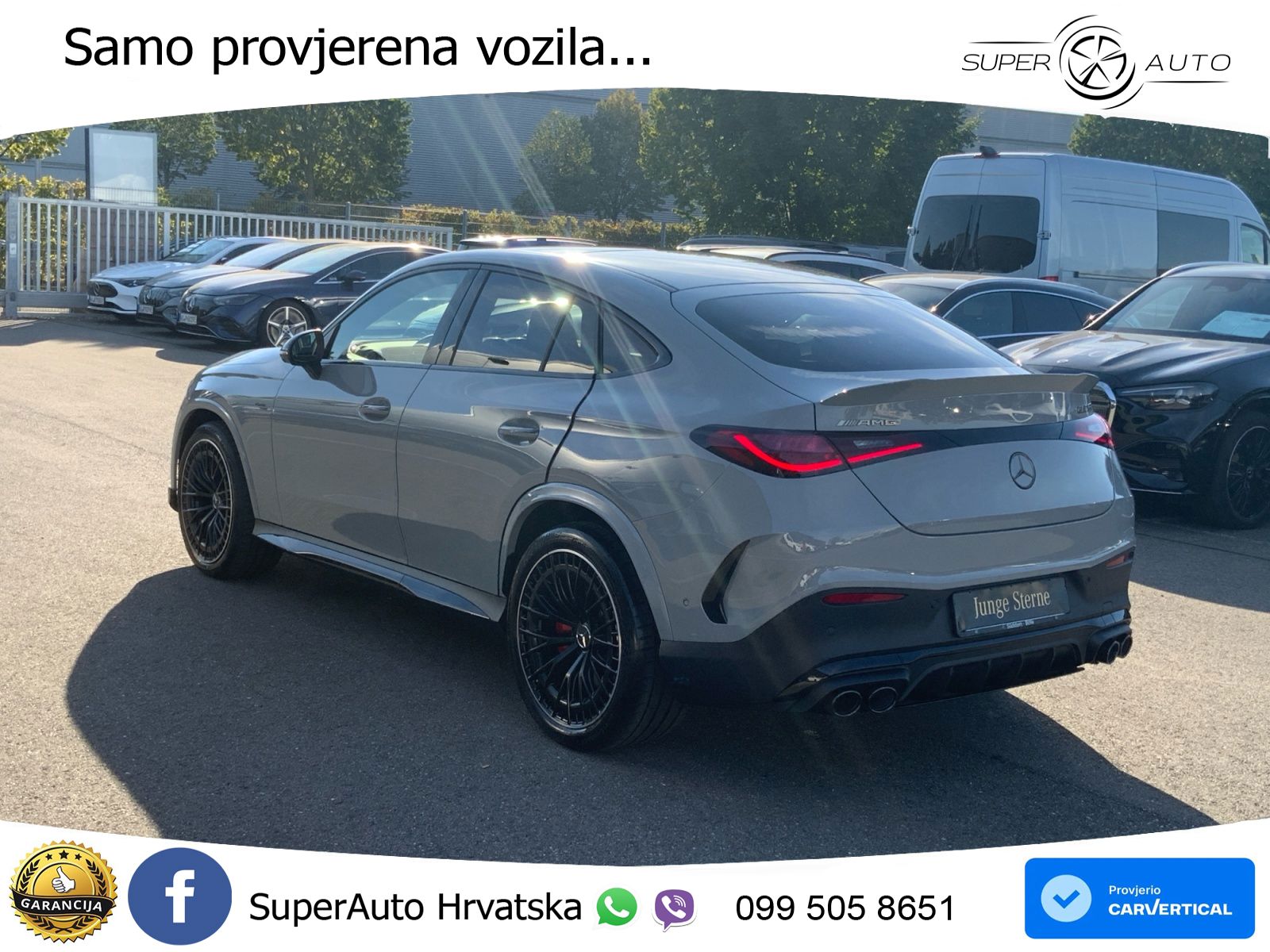 Mercedes GLC Coupe AMG 53 (449 KS) 4MATIC+ AMG SPEEDSHIFT TCT 9G ACC+GR SJED+360+PANO