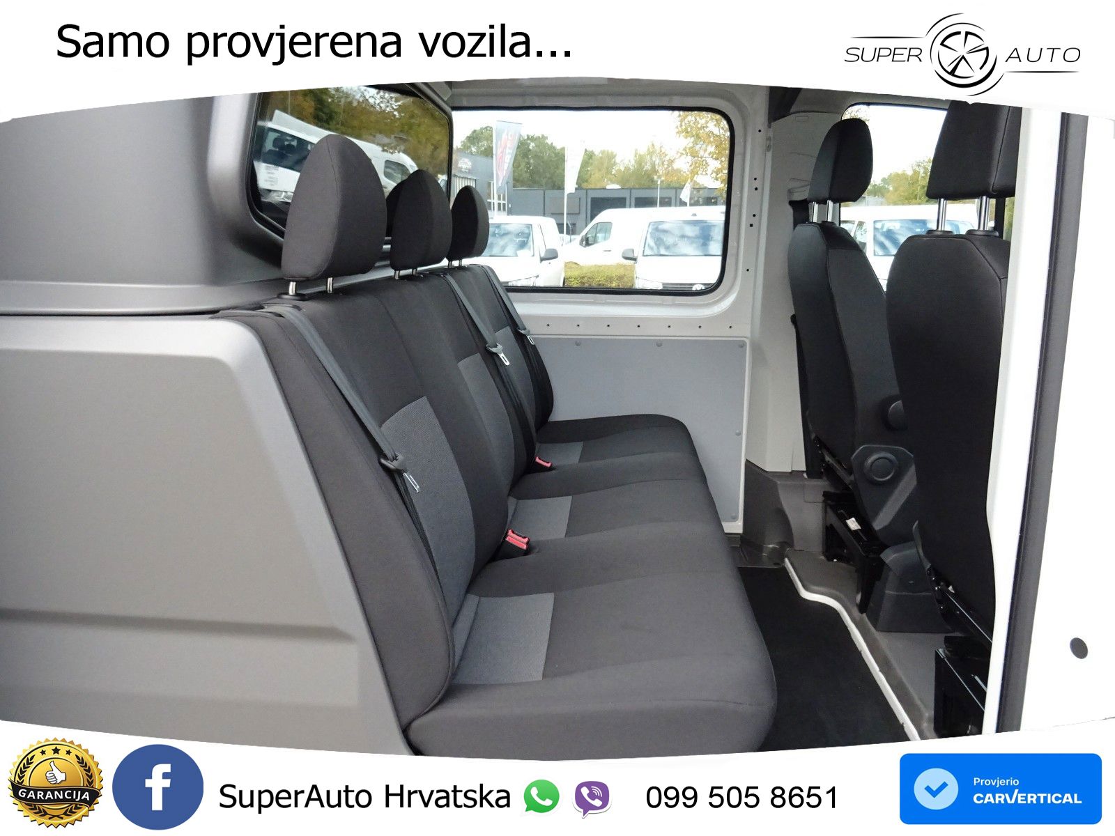 Volkswagen Crafter 35 Kasten Plus Mixto MR 5.Sitze AHK 3.5 140 KS
