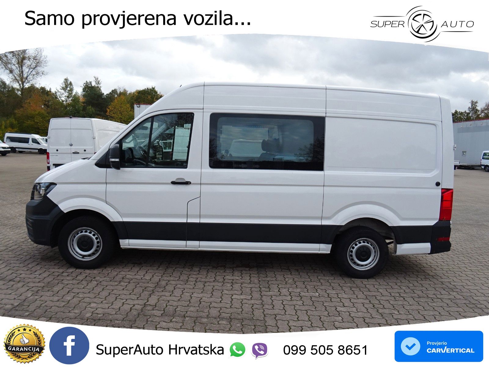 Volkswagen Crafter 35 Kasten Plus Mixto MR 5.Sitze AHK 3.5 140 KS