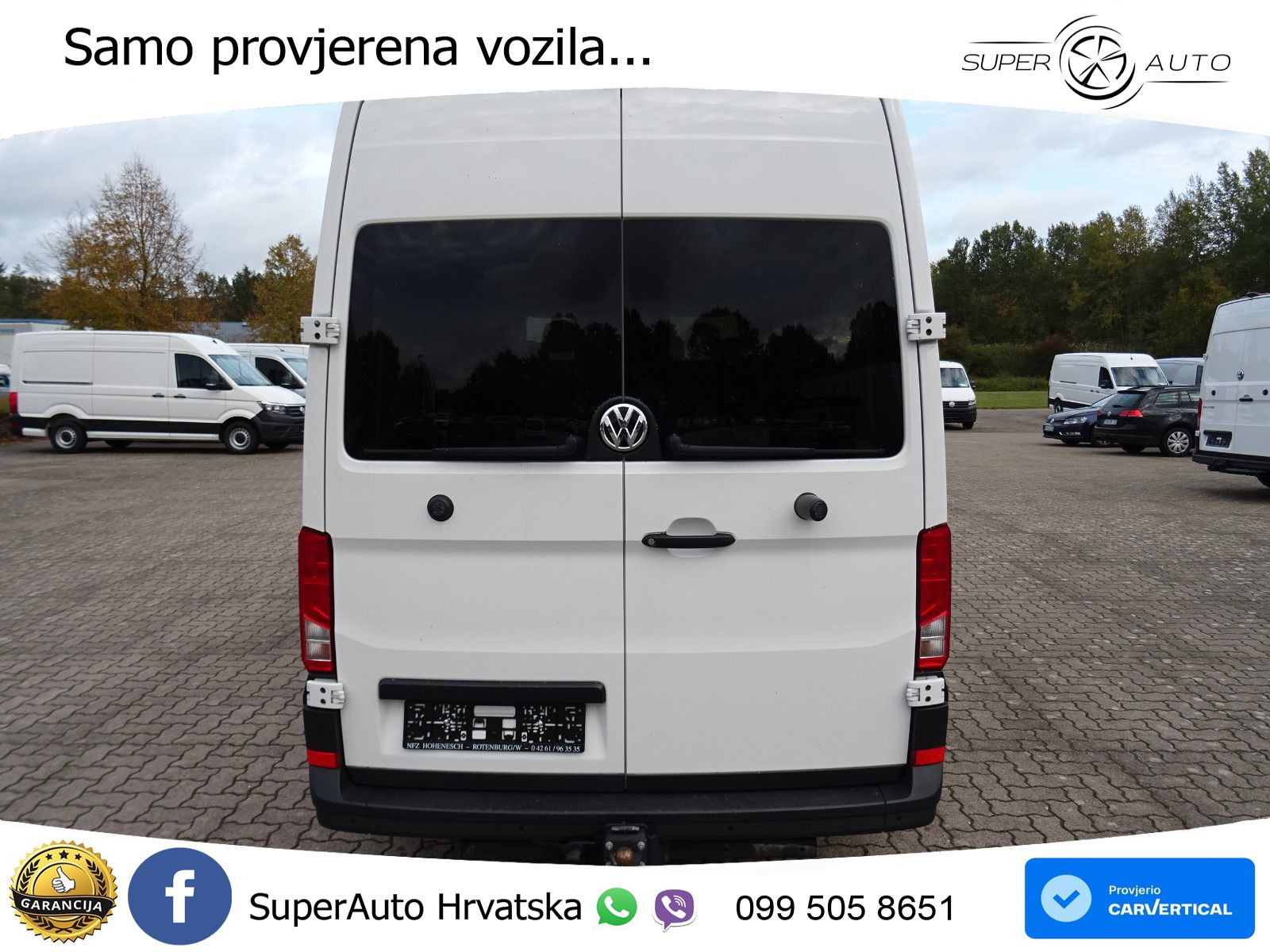 Volkswagen Crafter 35 Kasten Plus Mixto MR 5.Sitze AHK 3.5 140 KS