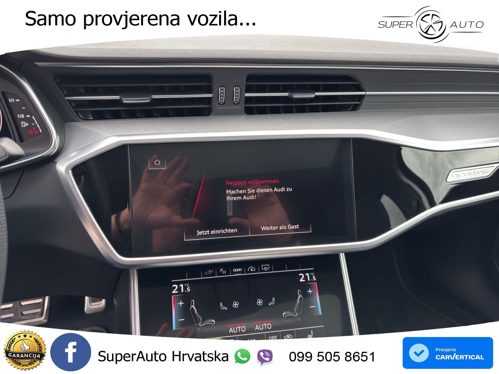 Audi A6 55 TFSIe (367 KS) quattro ultra S tronic S line MATRIX+GR SJED+KAM