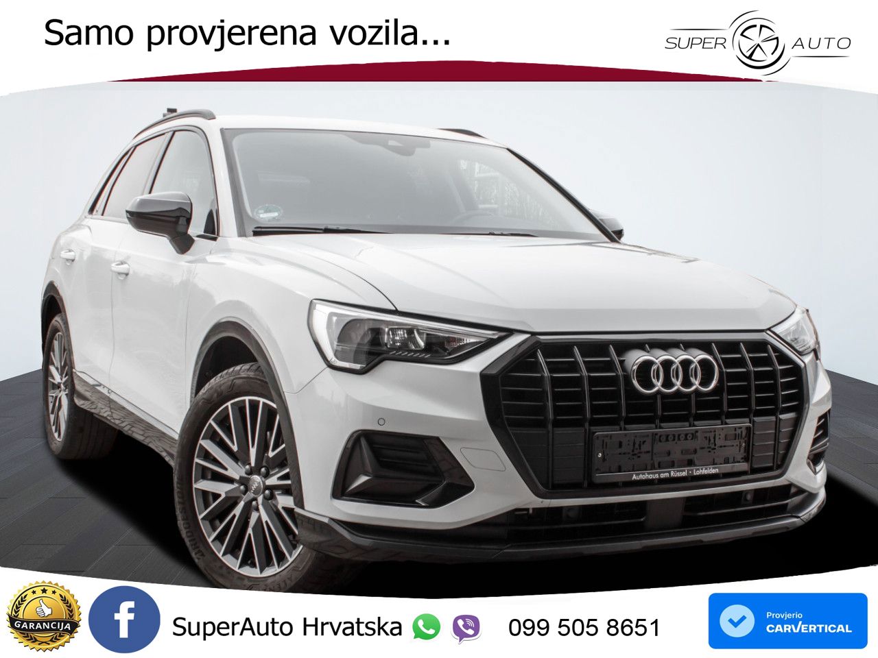 Audi Q3 35 TFSI (150 KS) S tronic LED+GR SJED+ACC