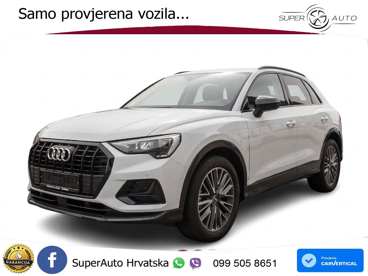 Audi Q3 35 TFSI (150 KS) S tronic LED+GR SJED+ACC