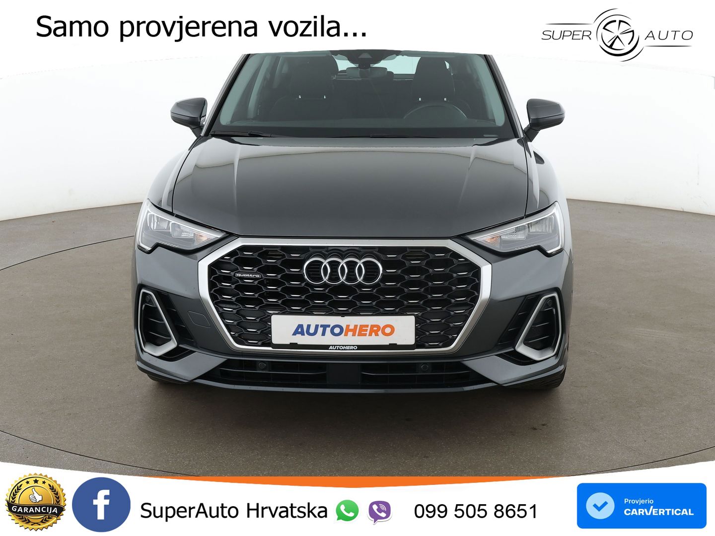 Audi Q3 II Sportback 40 TFSI (190 KS) quattro S tronic S line LED+GR SJED+ACC