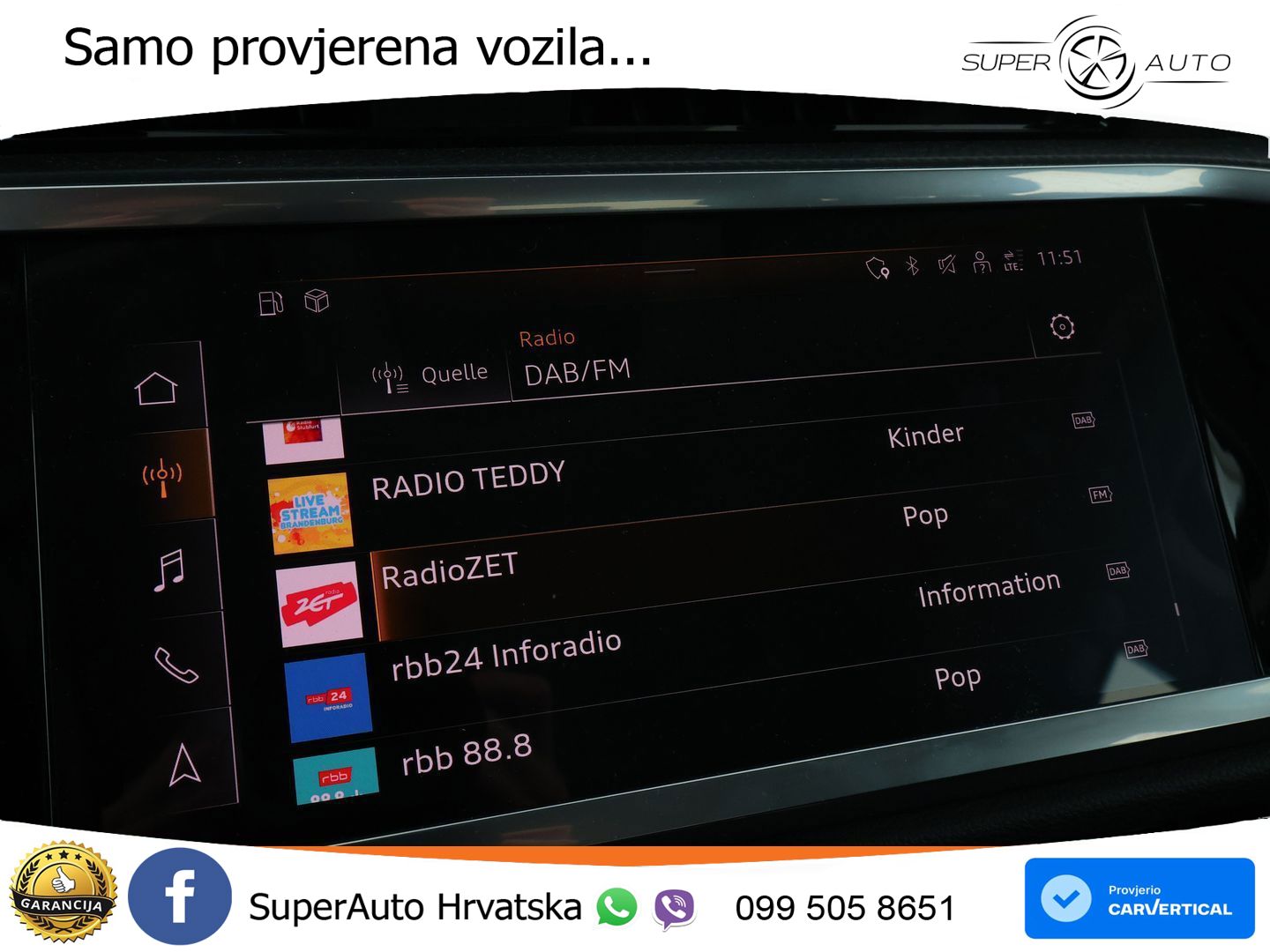 Audi Q3 II Sportback 40 TFSI (190 KS) quattro S tronic S line LED+GR SJED+ACC
