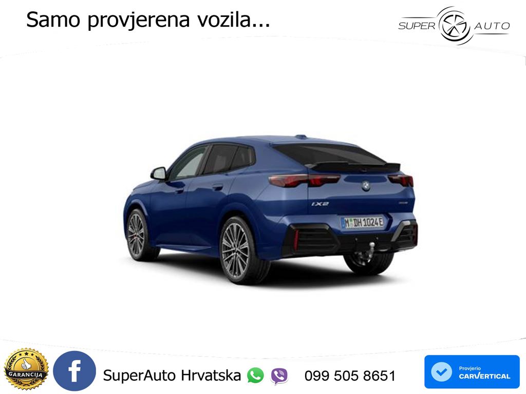 BMW iX2 66.5 kWh (313 KS) xDrive30 M Sport