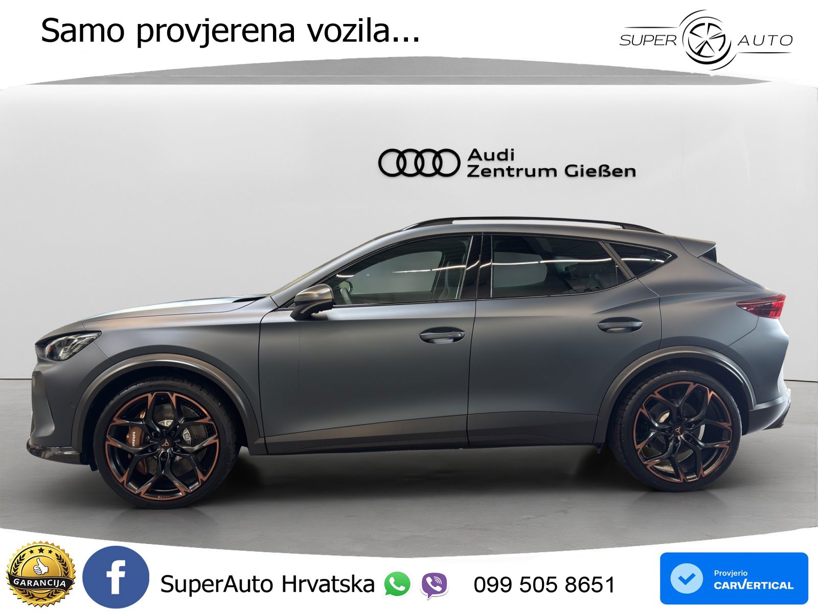 Cupra Formentor VZ5 2.5 TSI (390 KS) 4Drive DSG LED+GR SJED+ACC