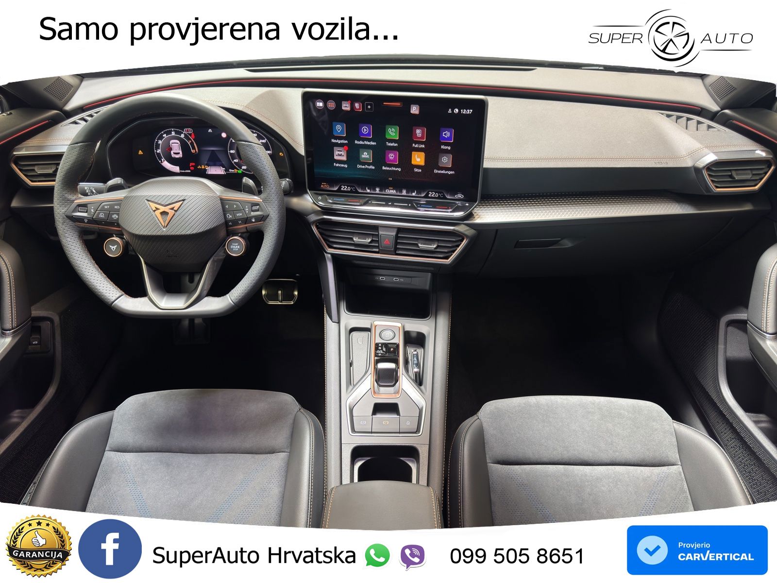 Cupra Formentor VZ5 2.5 TSI (390 KS) 4Drive DSG LED+GR SJED+ACC