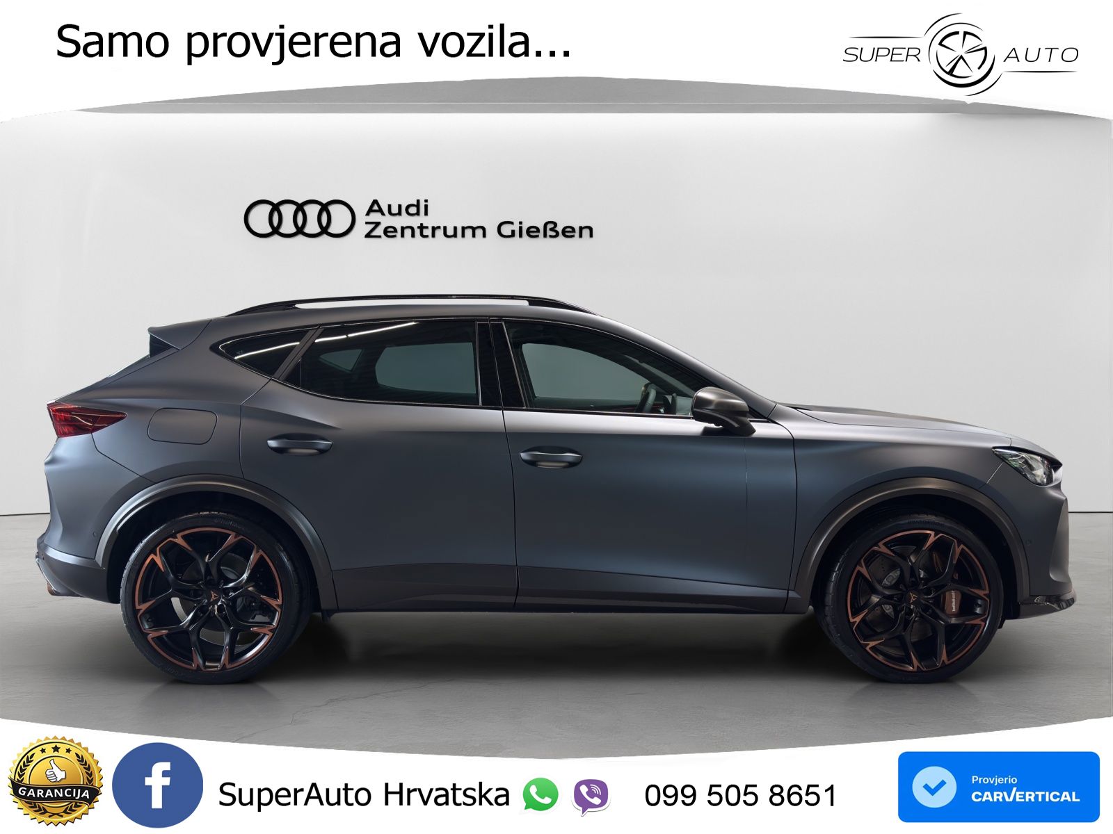 Cupra Formentor VZ5 2.5 TSI (390 KS) 4Drive DSG LED+GR SJED+ACC