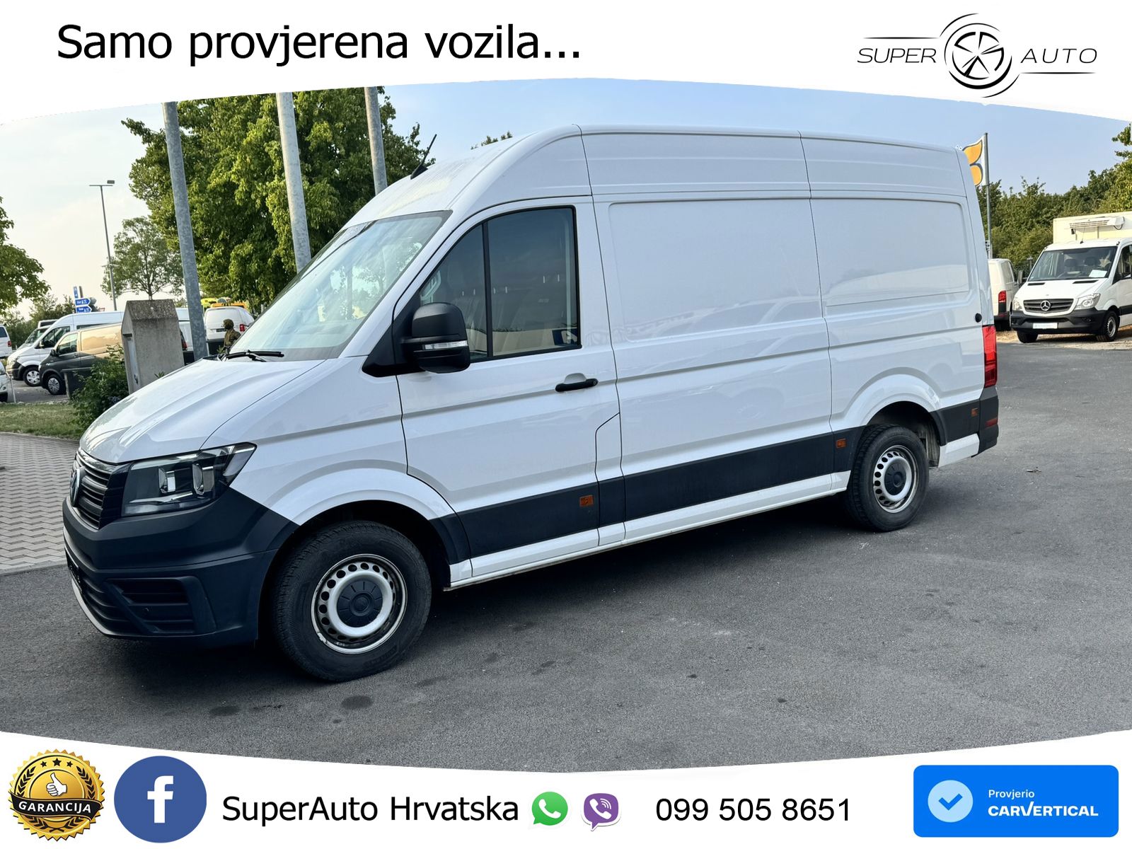 Volkswagen Crafter Kasten 35 MR L2H2 AHK*Klima*Kamera 140 KS