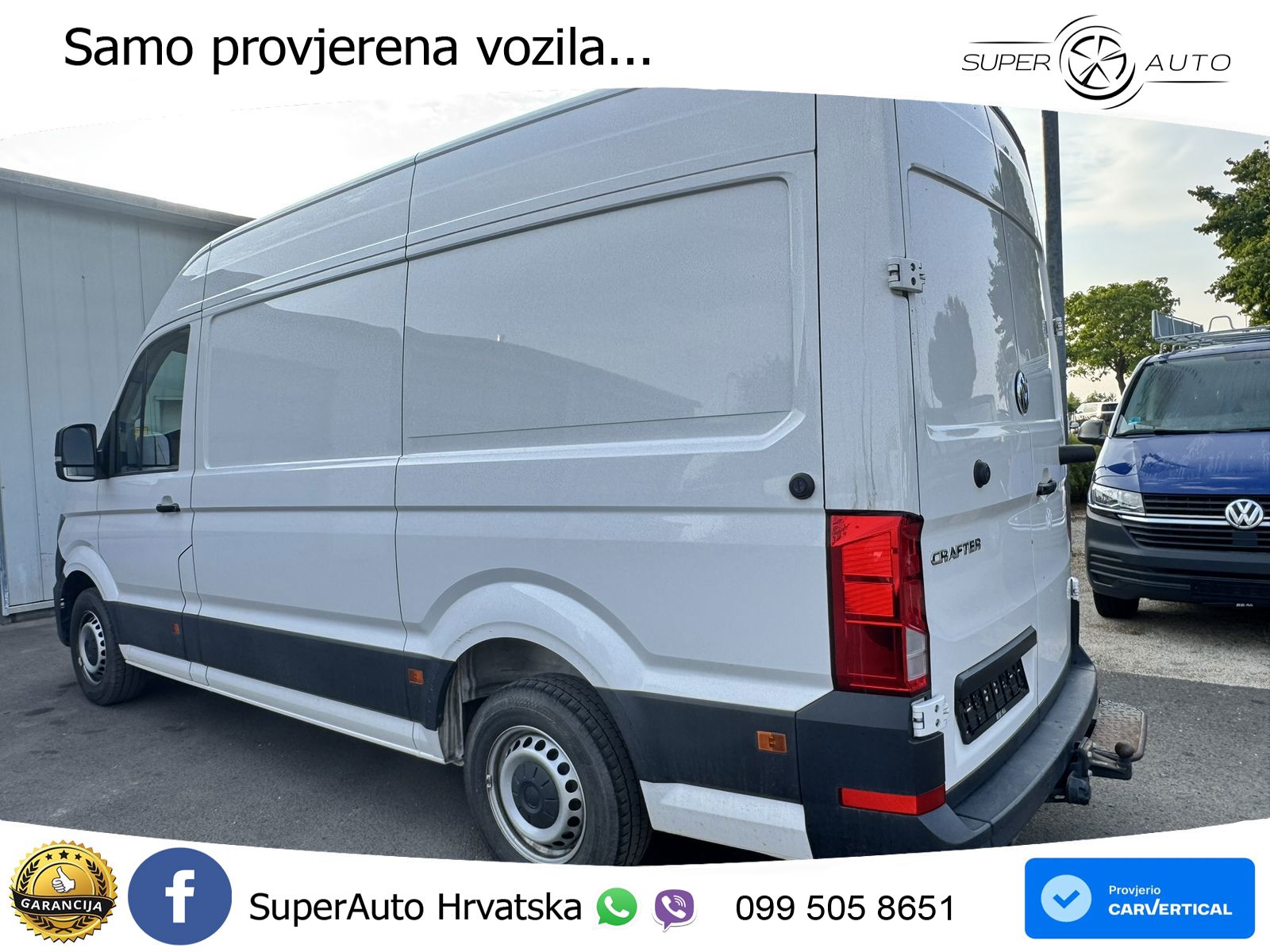 Volkswagen Crafter Kasten 35 MR L2H2 AHK*Klima*Kamera 140 KS
