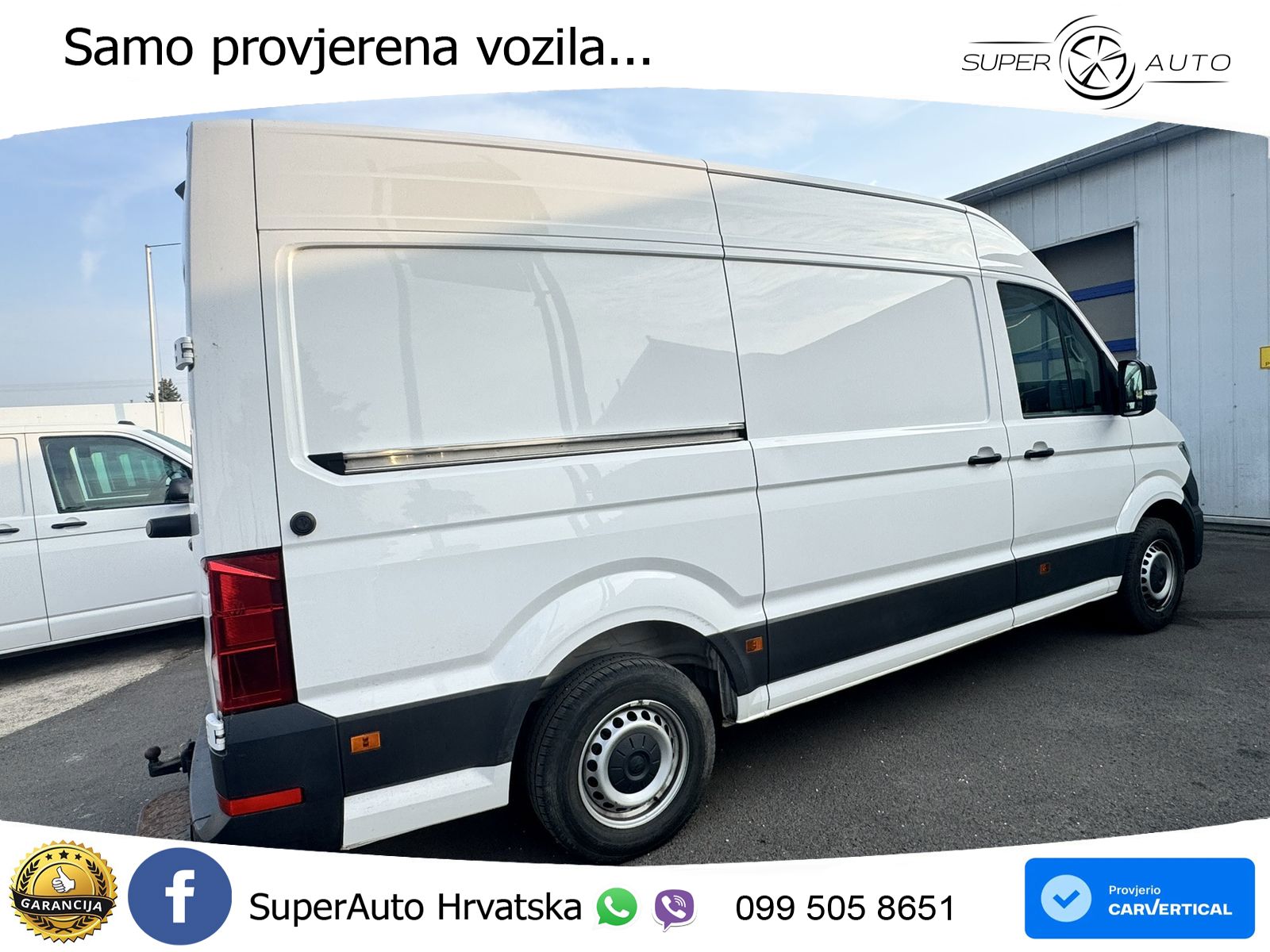 Volkswagen Crafter Kasten 35 MR L2H2 AHK*Klima*Kamera 140 KS