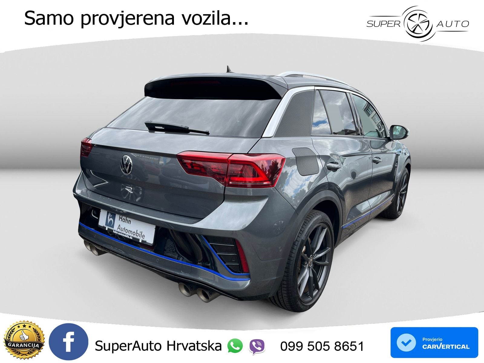 Volkswagen T-Roc I R 2.0 TSI (300 KS) OPF 4M DSG LED+GR SJED+ACC