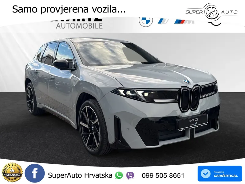 BMW iX3 40 82.6 kWh (320 KS) M Sport LED+GR SJED+ACC