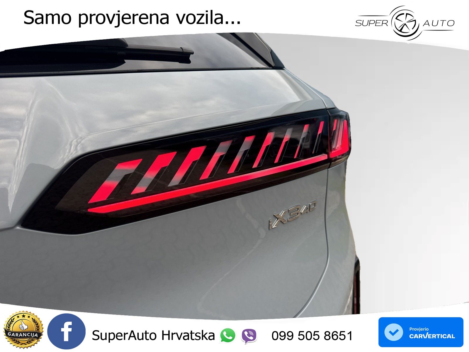 BMW iX3 40 82.6 kWh (320 KS) M Sport LED+GR SJED+ACC