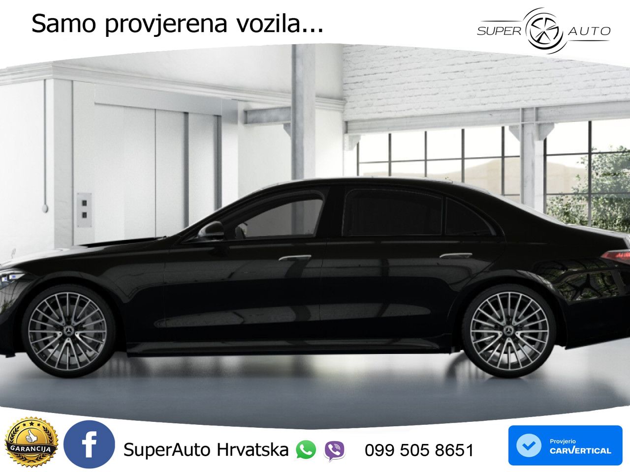Mercedes S 450d (367 KS) EQ Boost 4MATIC 9G-TRONIC AMG LED+GR SJED+ACC