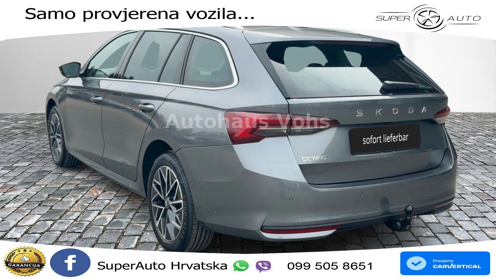 Škoda Octavia Combi 2.0 TDI (150 KS) DSG Selection LED+GR SJED+ACC
