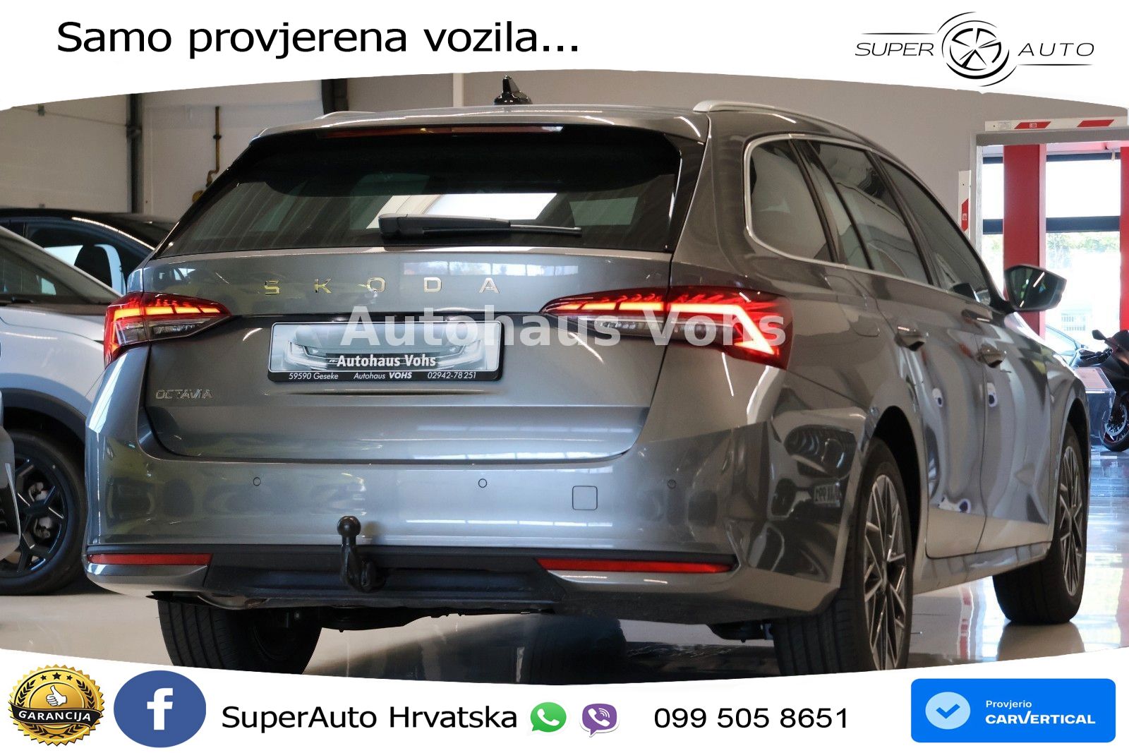 Škoda Octavia Combi 2.0 TDI (150 KS) DSG Selection LED+GR SJED+ACC