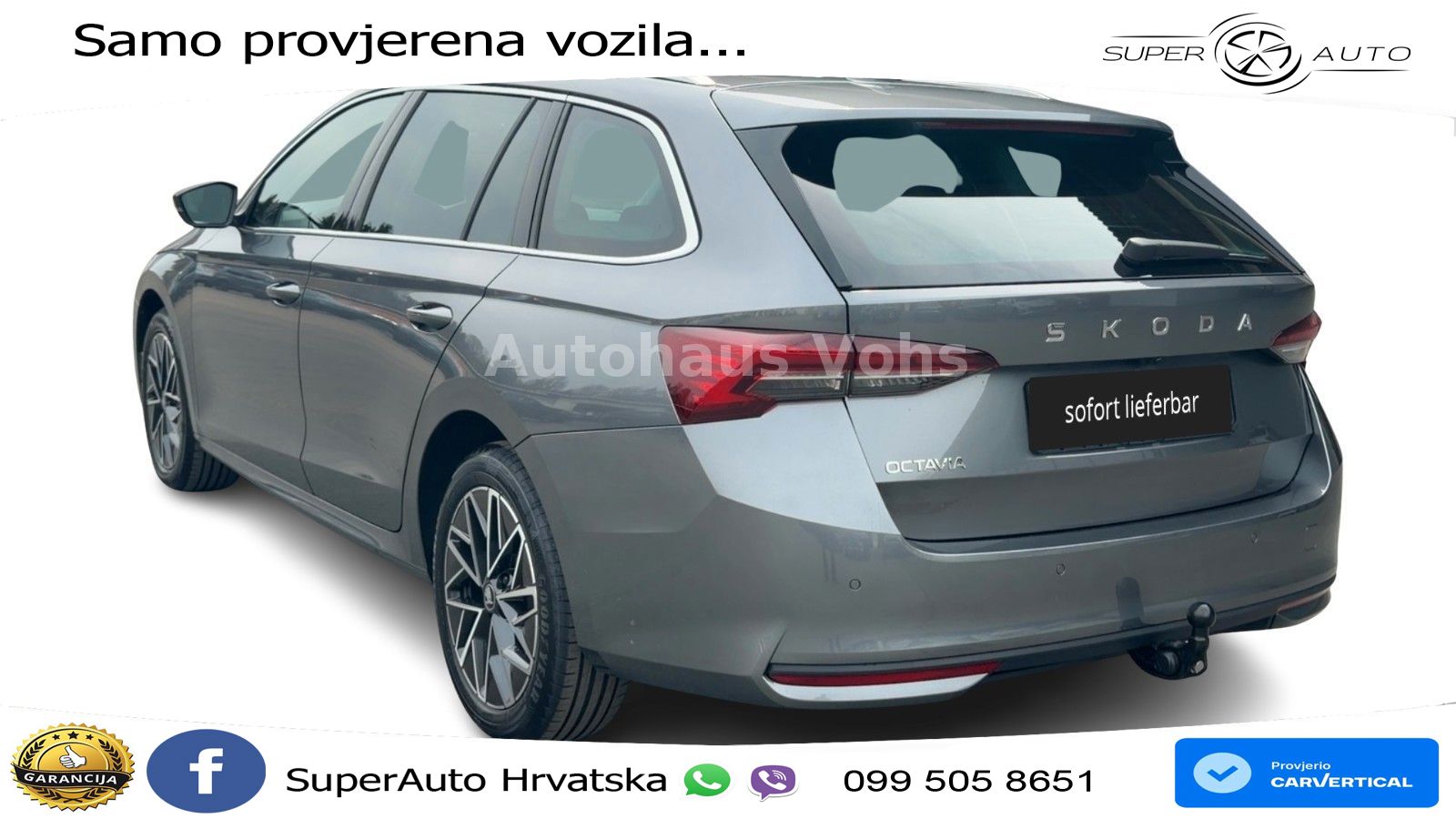 Škoda Octavia Combi 2.0 TDI (150 KS) DSG Selection LED+GR SJED+ACC