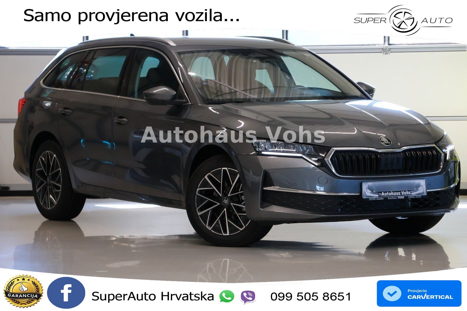 Škoda Octavia Combi 2.0 TDI (150 KS) DSG Selection LED+GR SJED+ACC
