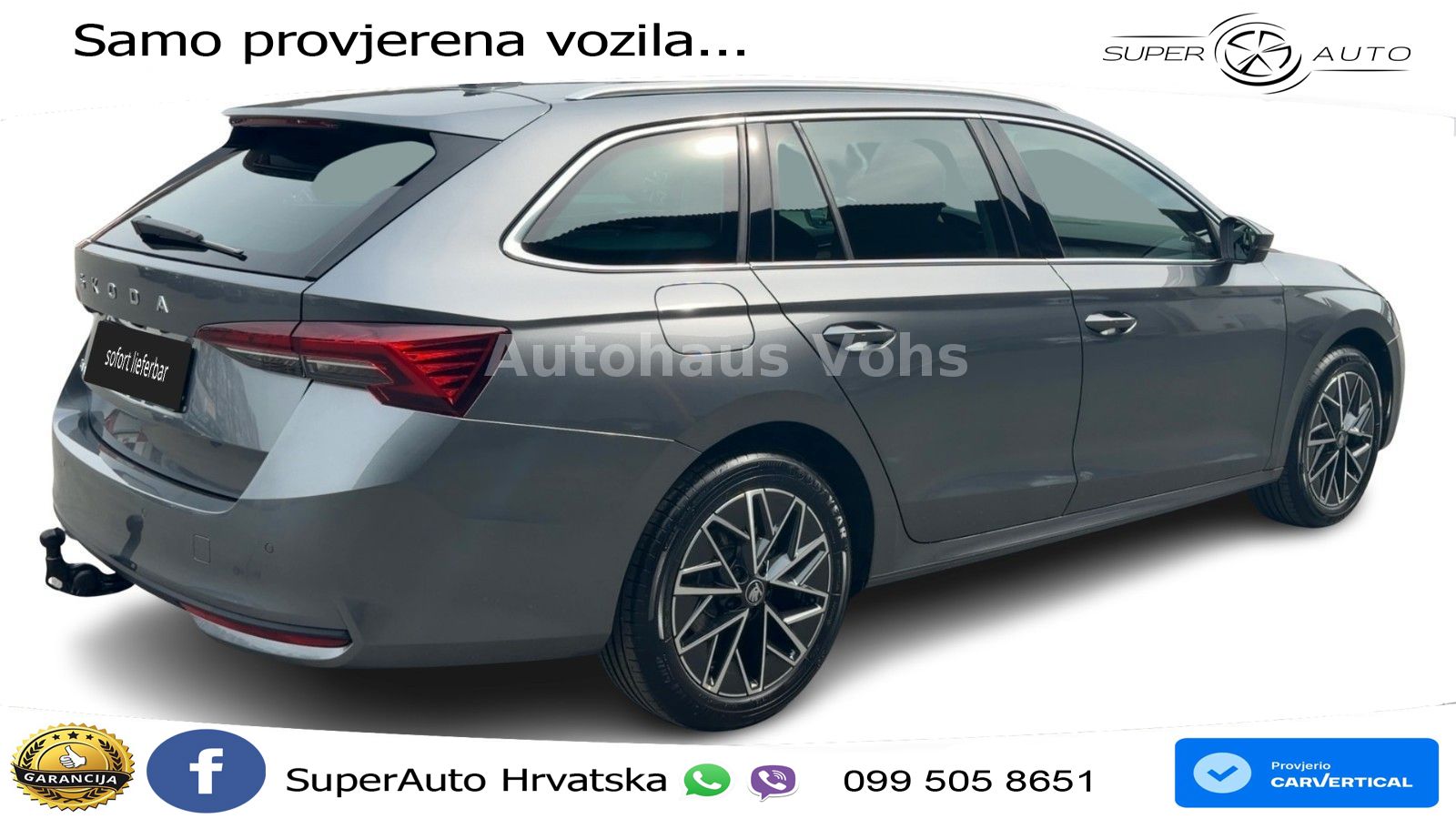 Škoda Octavia Combi 2.0 TDI (150 KS) DSG Selection LED+GR SJED+ACC