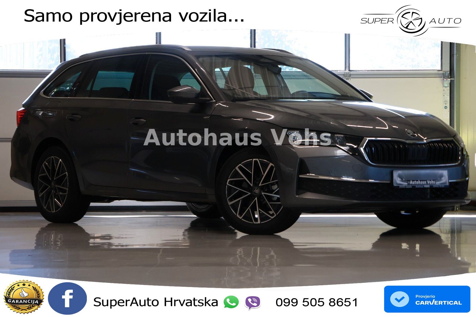 Škoda Octavia Combi 2.0 TDI (150 KS) DSG Selection LED+GR SJED+ACC