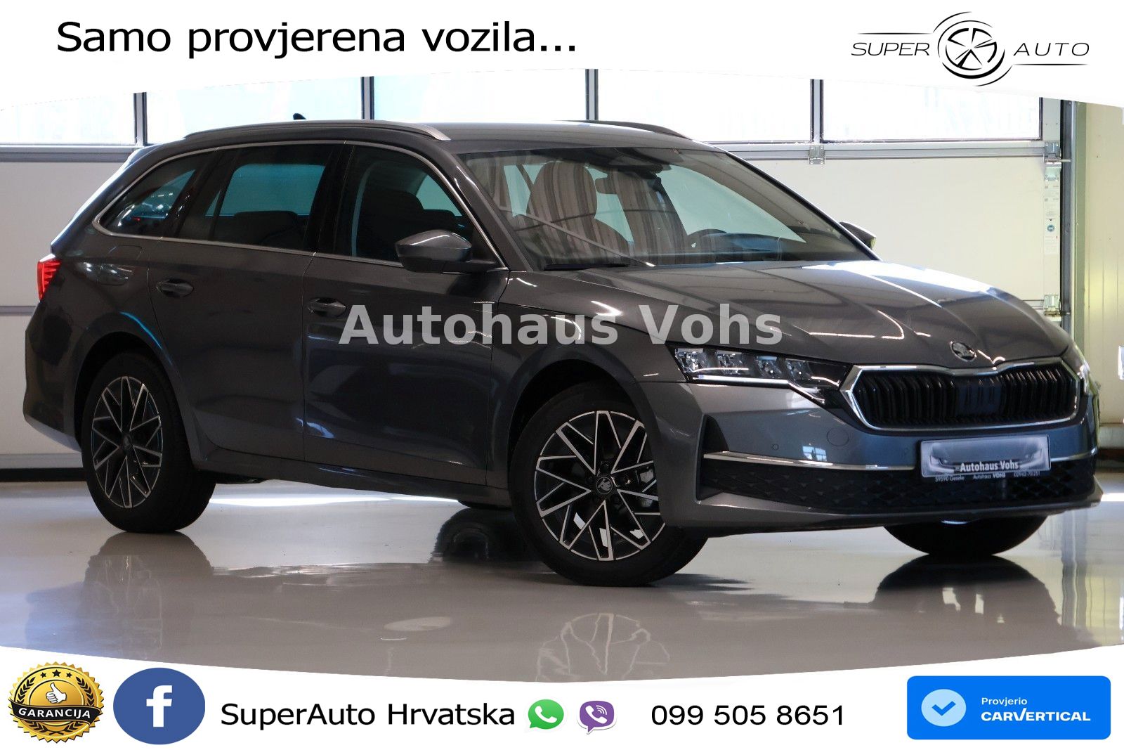 Škoda Octavia Combi 2.0 TDI (150 KS) DSG Selection LED+GR SJED+ACC