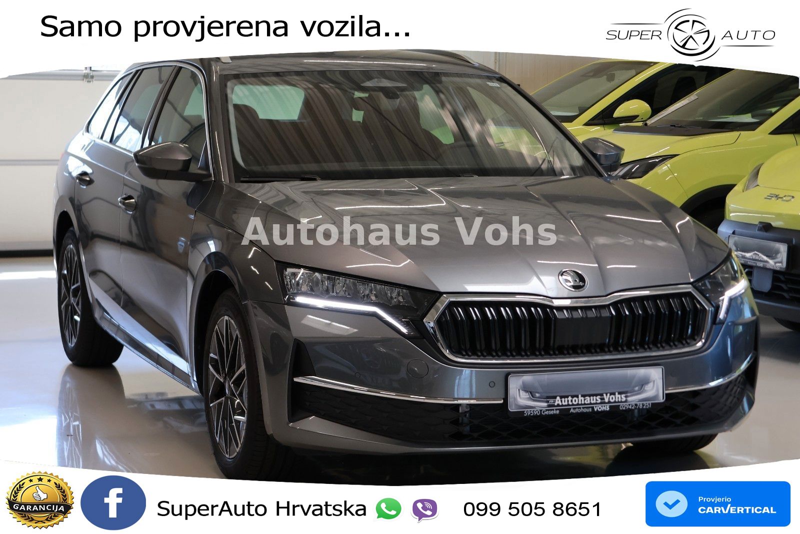 Škoda Octavia Combi 2.0 TDI (150 KS) DSG Selection LED+GR SJED+ACC