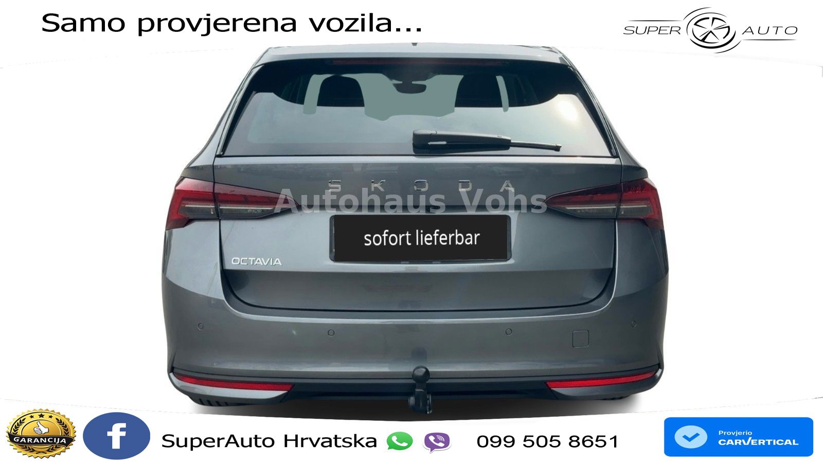Škoda Octavia Combi 2.0 TDI (150 KS) DSG Selection LED+GR SJED+ACC