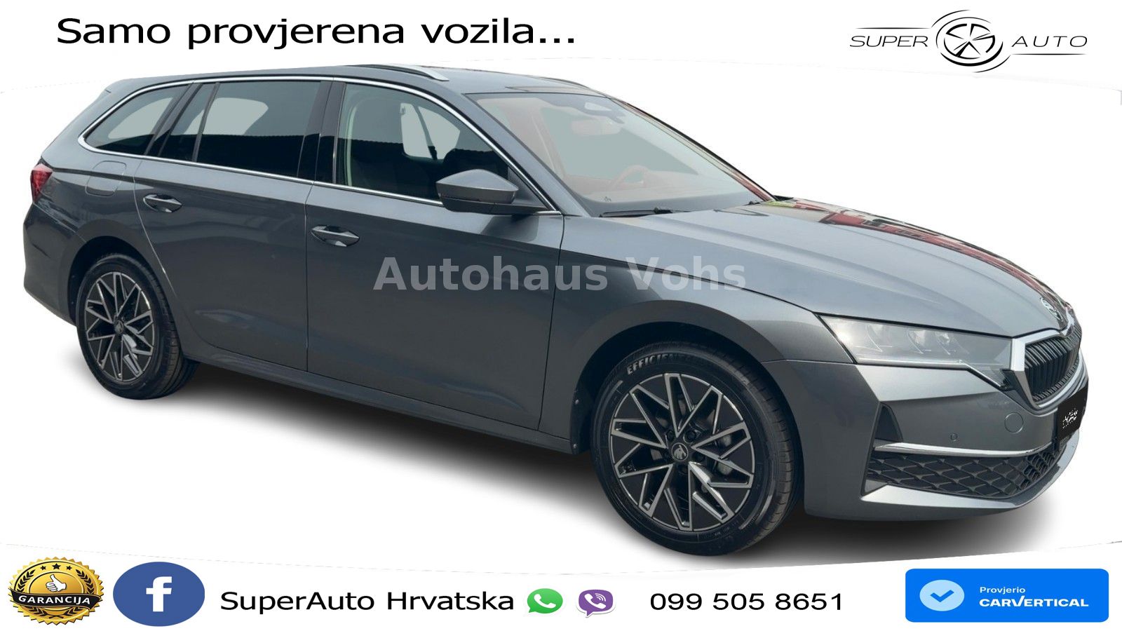Škoda Octavia Combi 2.0 TDI (150 KS) DSG Selection LED+GR SJED+ACC