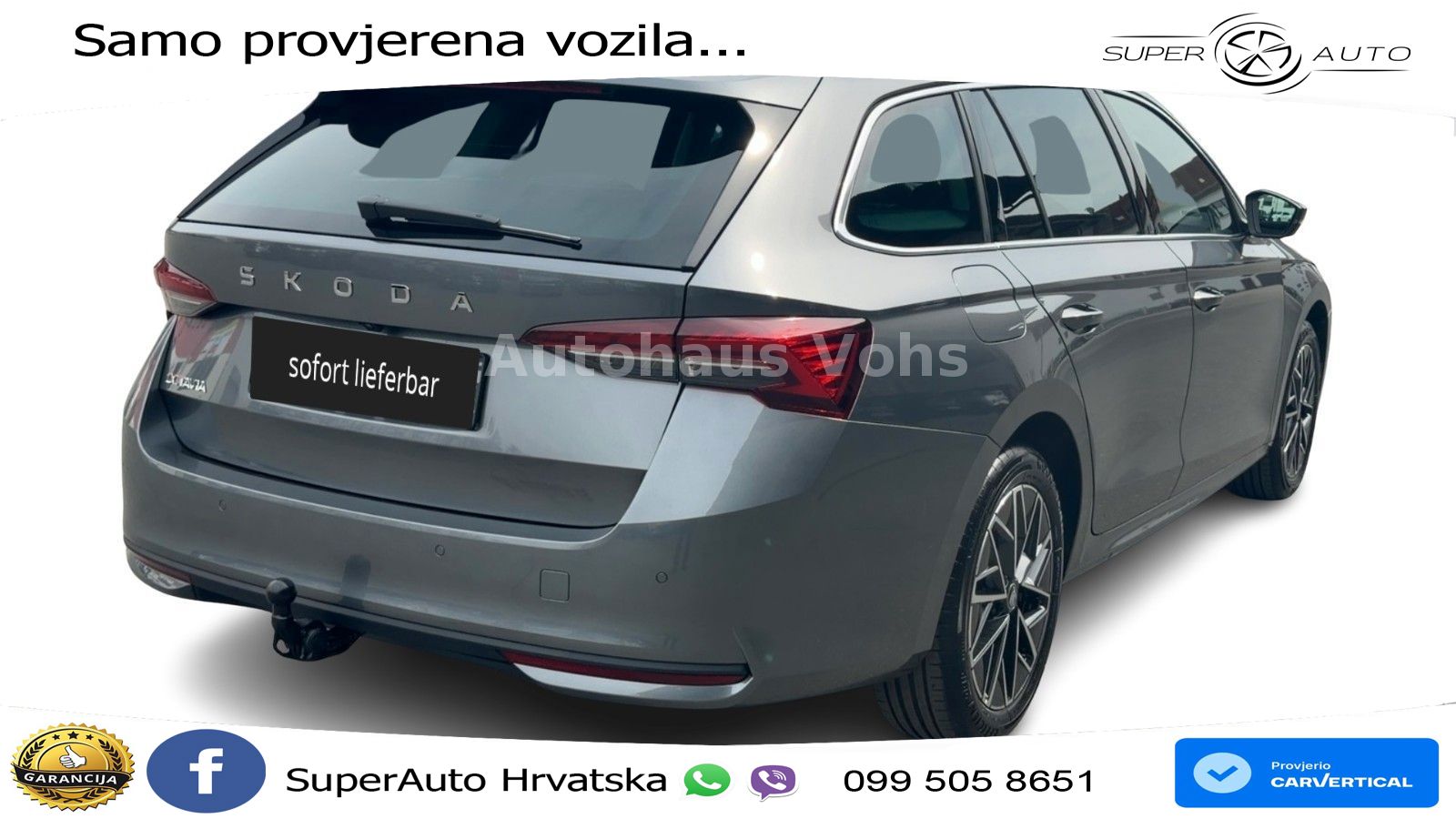 Škoda Octavia Combi 2.0 TDI (150 KS) DSG Selection LED+GR SJED+ACC