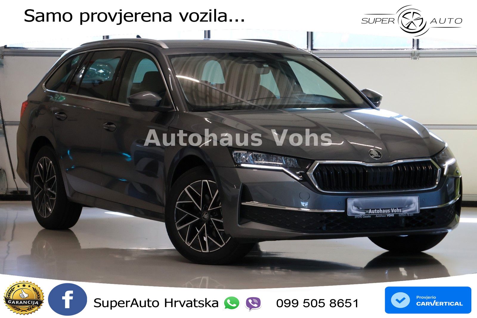 Škoda Octavia Combi 2.0 TDI (150 KS) DSG Selection LED+GR SJED+ACC