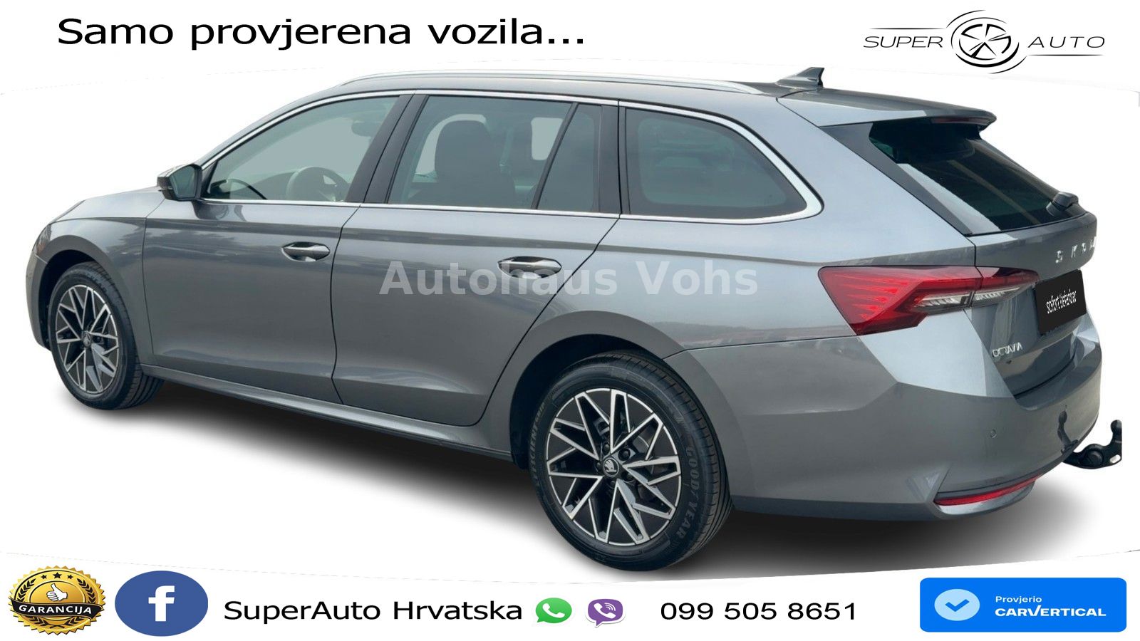 Škoda Octavia Combi 2.0 TDI (150 KS) DSG Selection LED+GR SJED+ACC