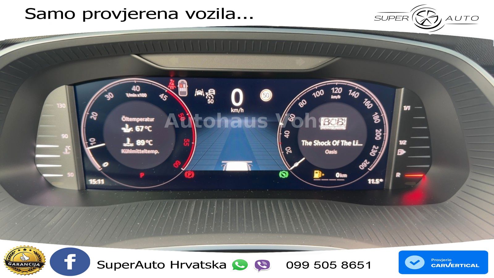 Škoda Octavia Combi 2.0 TDI (150 KS) DSG Selection LED+GR SJED+ACC